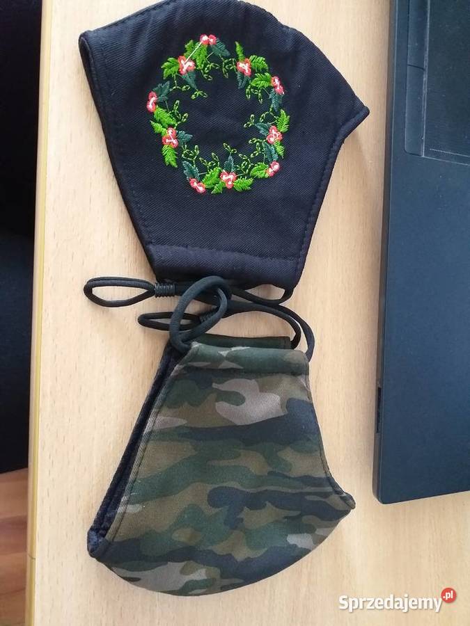 Maseczki materiałowe różne wzory i kolory Zdrowie i Uroda Bielawa