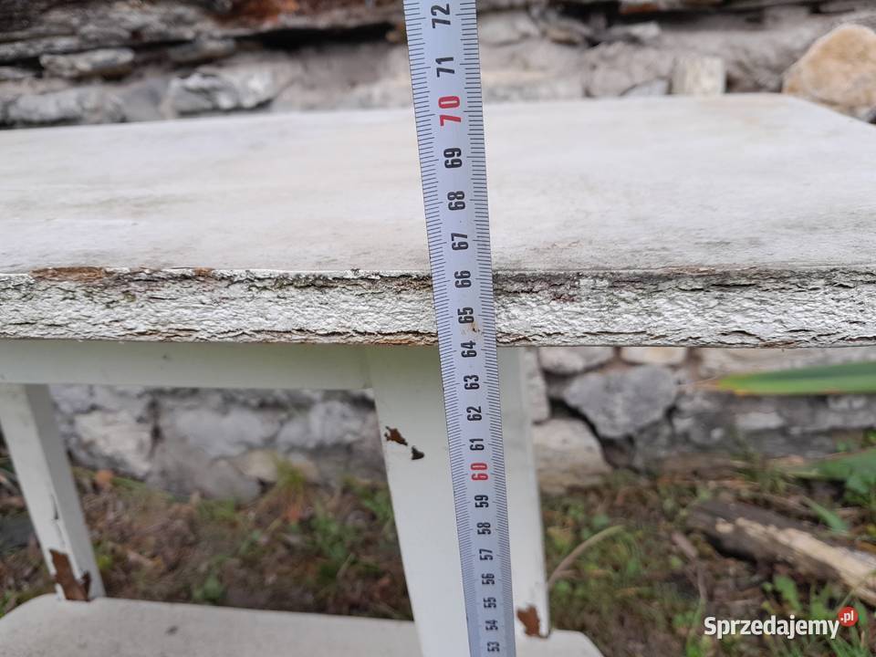Stary stolik z czasów PRL do renowacji zabytek Dąbrowa Górnicza