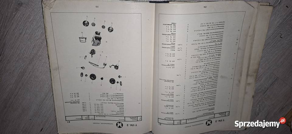 Katalog Części T1742 VEB WeimarWerk 1978 Unikat wielkopolskie