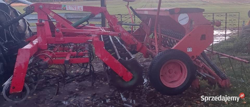 Agregat siewny kultywator siewnik Unia Famarol Ostróda