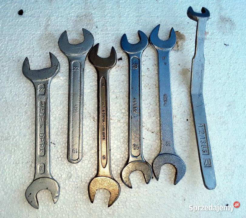 Klucze płaskie oczkowe rurkowe Katowice sprzedam
