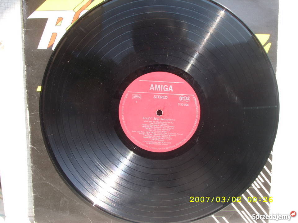LP rock ROCK N SOULSENSATION AMIGA Wołów