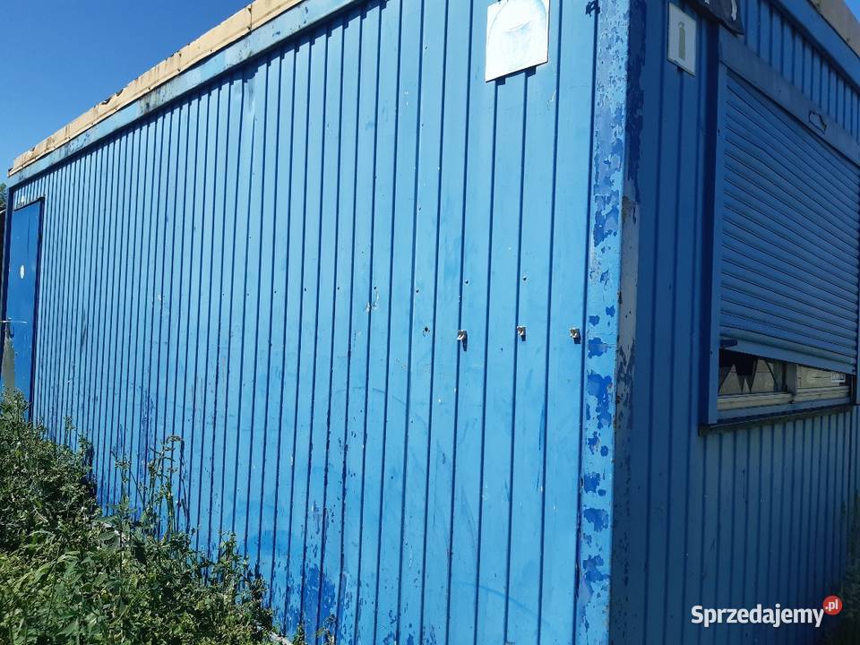 Kontener budowlany szatniowy do remontu wielkopolskie Swarzędz sprzedam