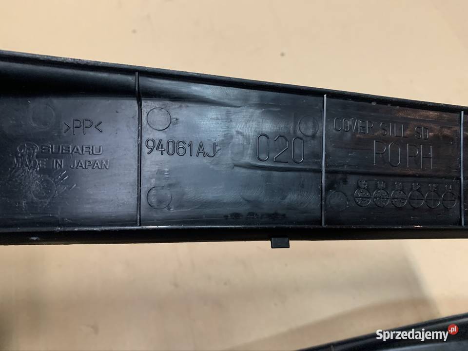 Listwa nakładka progu tył Subaru legacy V Szczecin