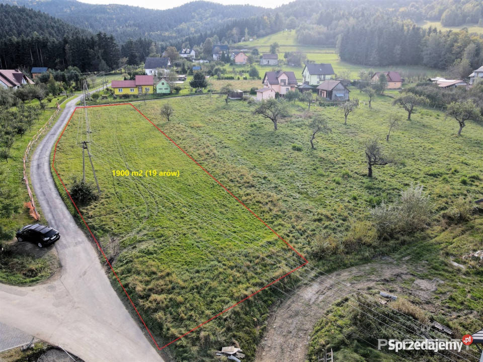 Ogłoszenie grunt 1900m2 Łazy Brzyńskie sprzedam