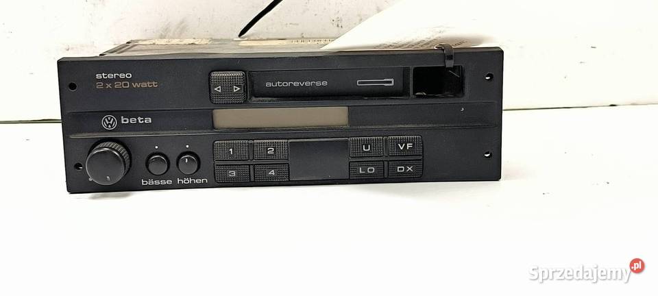 RADIO VOLKSWAGEN GOLF III 357035152D osobowe Lipno