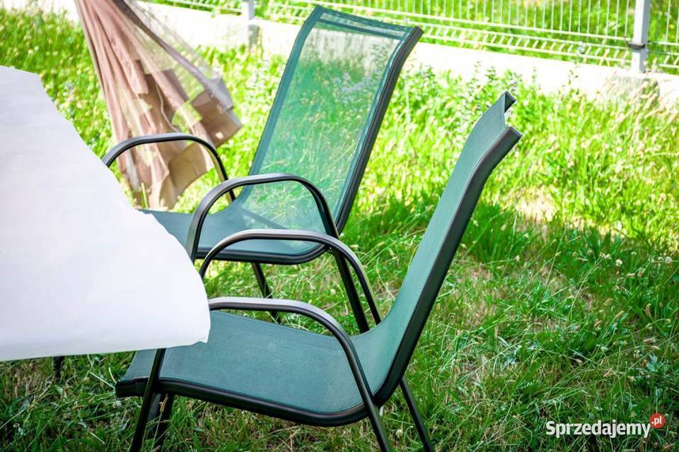 Zestaw krzeseł ogrodowych krzesła tarasowe na podlaskie Bielsk Podlaski