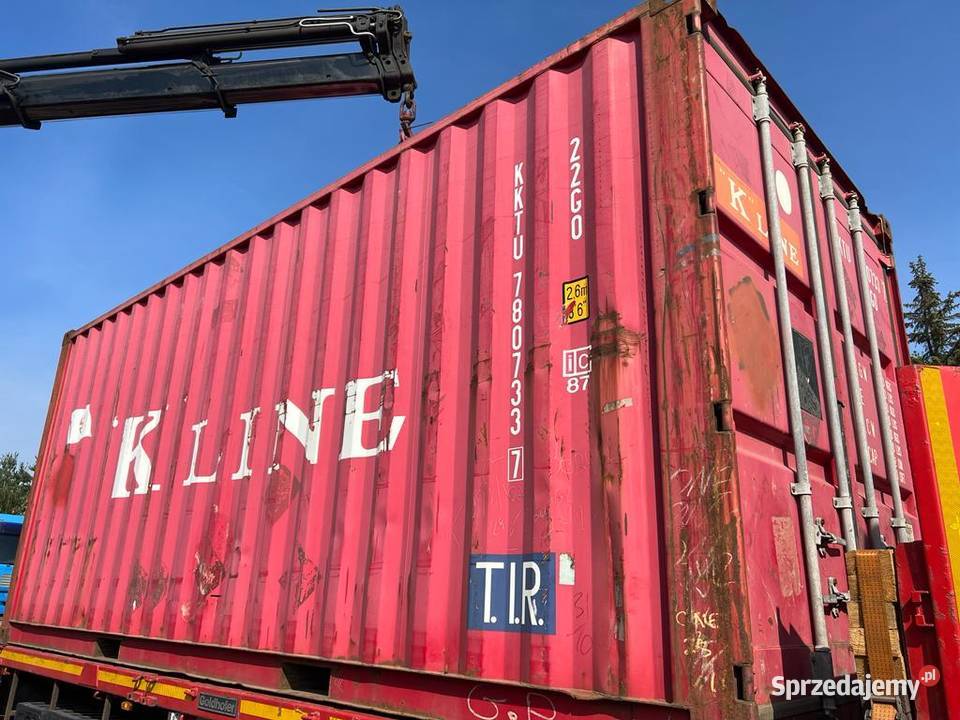 Kontener morski magazynowy 40 DVHC 12 metrowy