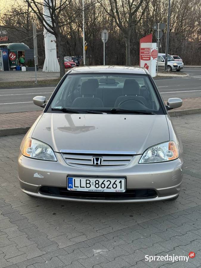 Honda Civic 16 VTEC 110 Sedan Salon Polska Klima Civic Lublin
