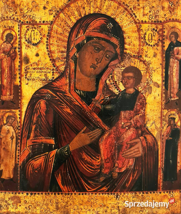 Ikona Matka Boża Iwerska 0367 Warszawa