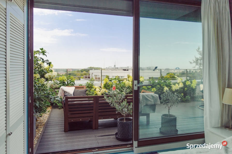Penthouse w chmurach dwa tarasy dwa miejsca 83m2 Warszawa
