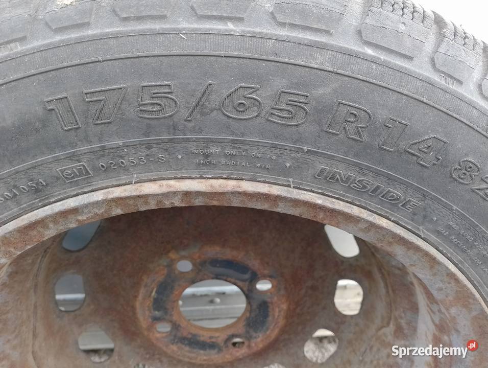 Koła opony komplet 17565 R14 Peugeot 206 Chorzele
