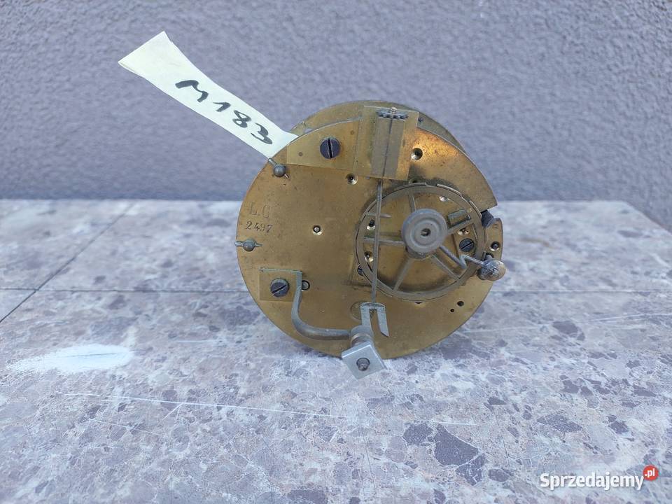 M183 Mechanizm starego francuskiego zegara Japy sprzedam