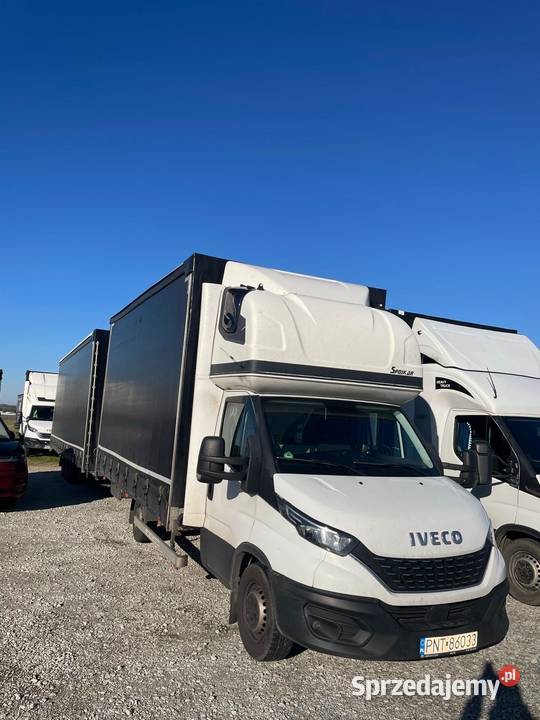 Iveco 35 Daily 35s18 hak tachoZESTAW z przyczepą Turek