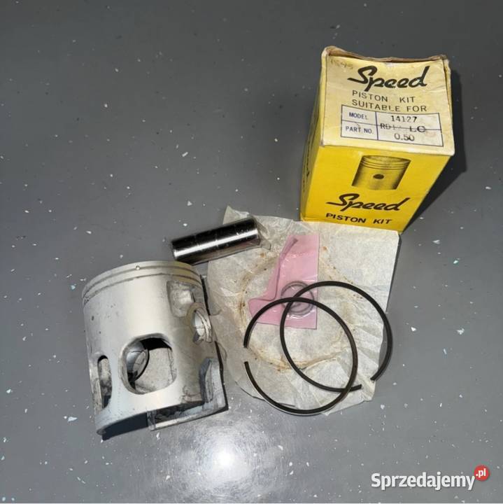 Tłoki nowe Yamaha RD 125 LC i Suzuki TS 125 Kończyce