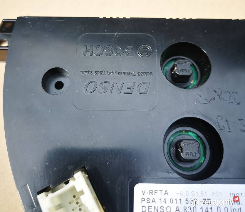 Peugeot 807 Citroen C8 lift panel klimatyzacji Warszawa sprzedam