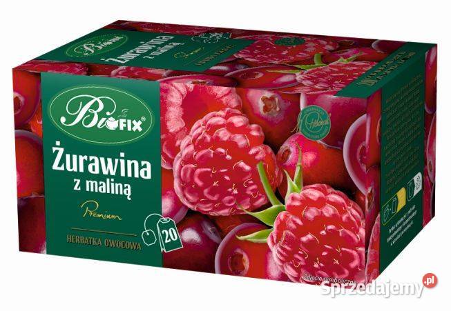 Herbata owocowa Bifix żurawina granat poziomka Owocowa Stare Miasto