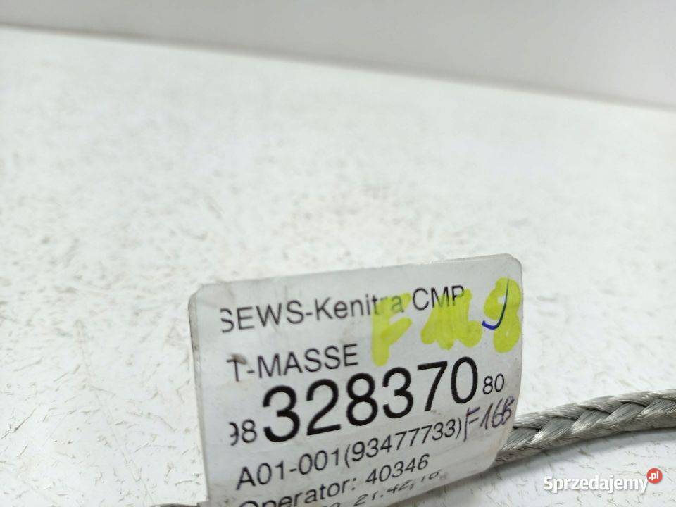 PRZEWÓD KLEMA 9832837080 PEUGEOT 2008 II 12 THP osobowe Pozostałe Skarżysko-Kamienna sprzedam