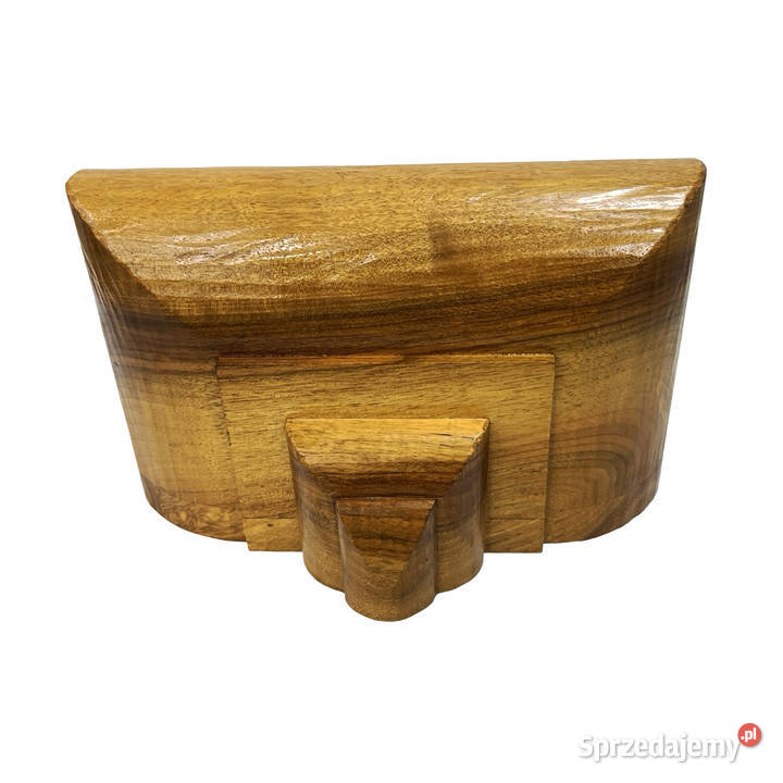 Solidna Drewniana Półka Konsola Ścienna Akacja Warszawa sprzedam