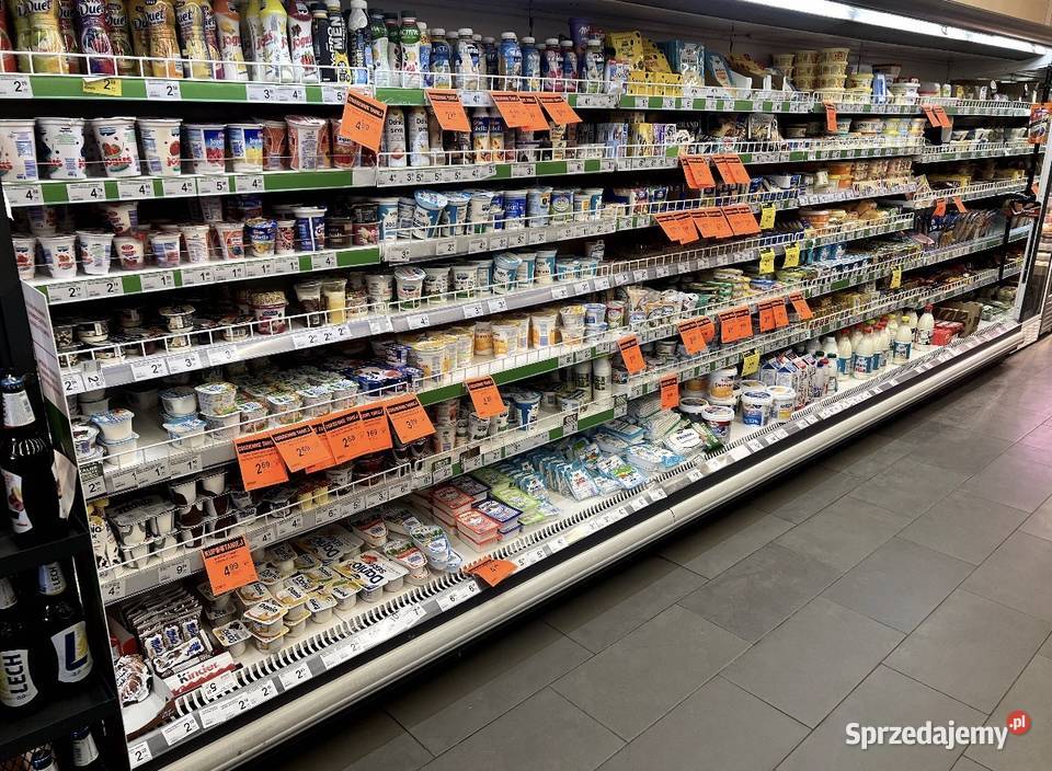 Regał Chłodniczy Nabiałowy Lodówka Agregat Krasnobród