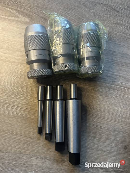 Świetne uchwyty wiertarskie samozaciskowe B16 Białe Błota