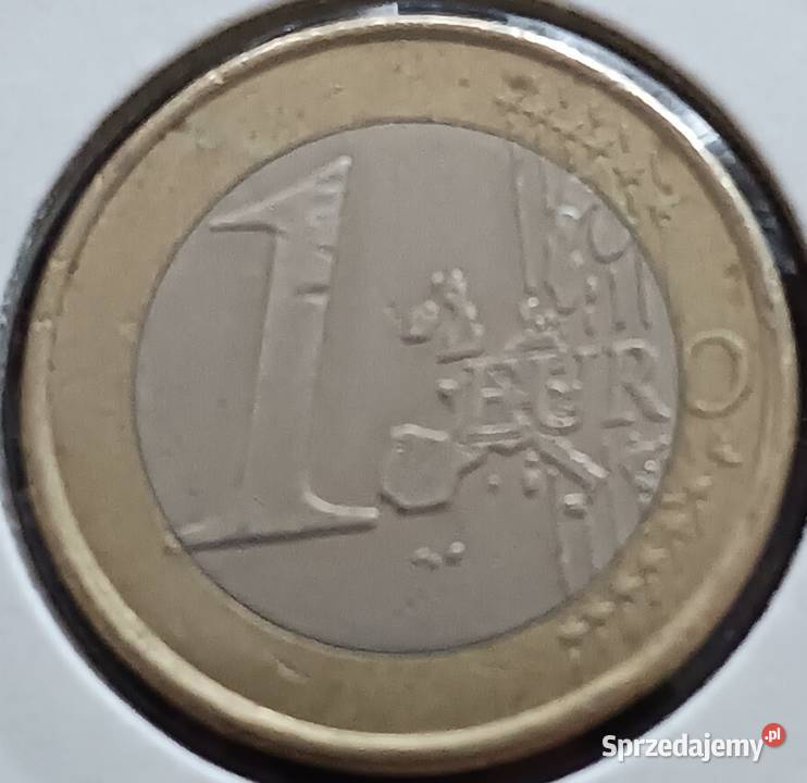 1 Euro Portugalia 2002 r Rzadkość wielkopolskie