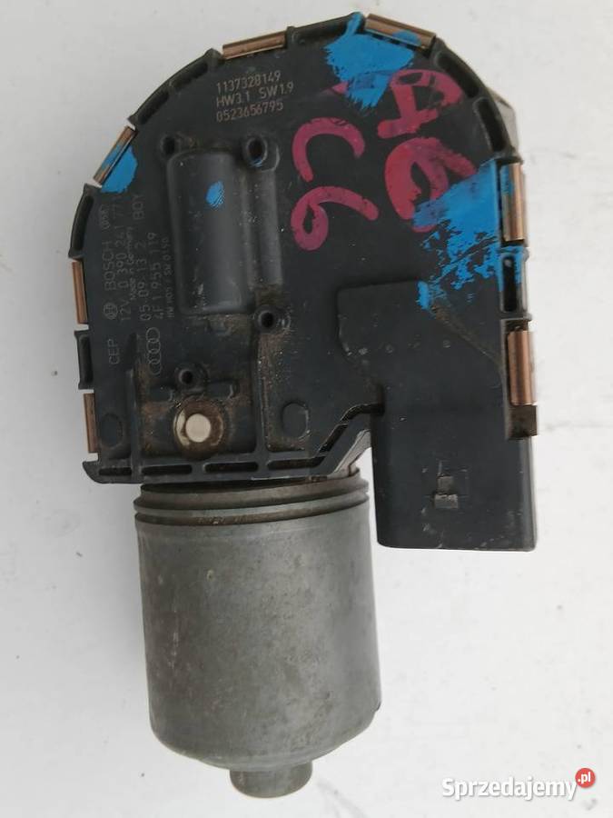 Audi A6 C6 Silniczek wycieraczek przód 4F1955119 Szczerbice