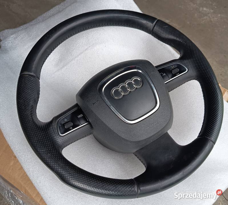 Kierownica multifunkcja chrom Airbag skóra Audi osobowe podkarpackie Lubaczów