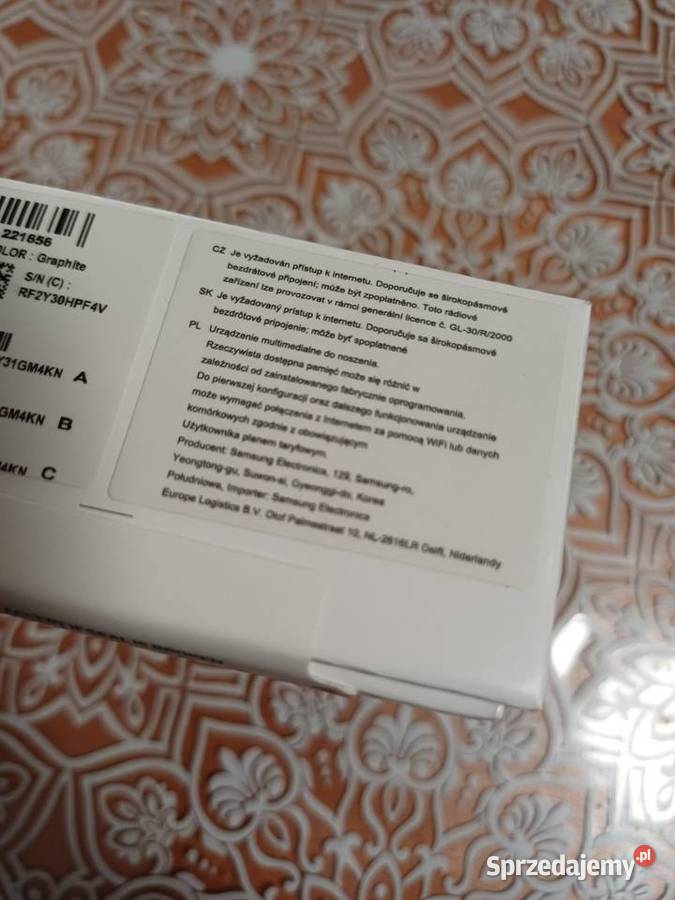 Słuchawki bezprzewodowe Samsung Galaxy FE łódzkie Annolesie