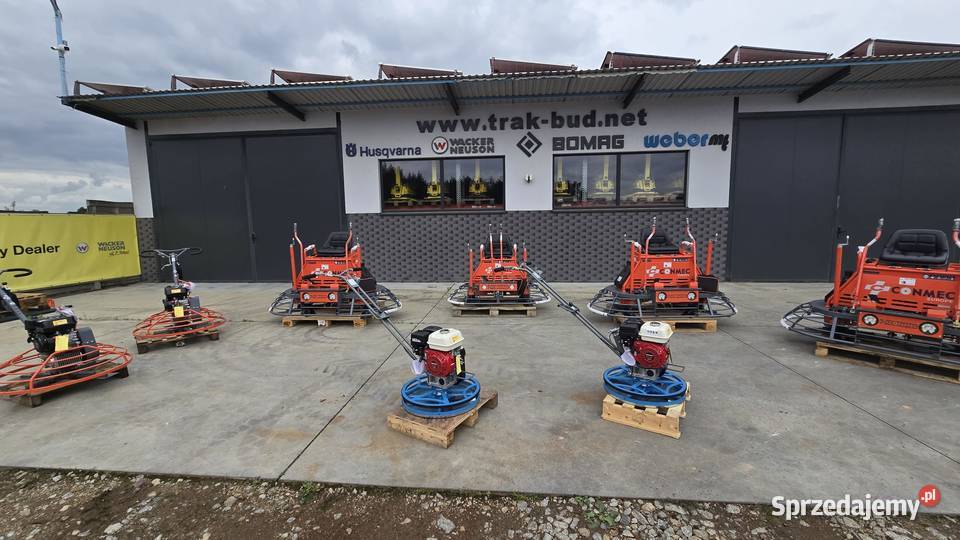 Zacieraczka krawędziowa spalinowa Beton Trowel Pozostałe Dunkowa