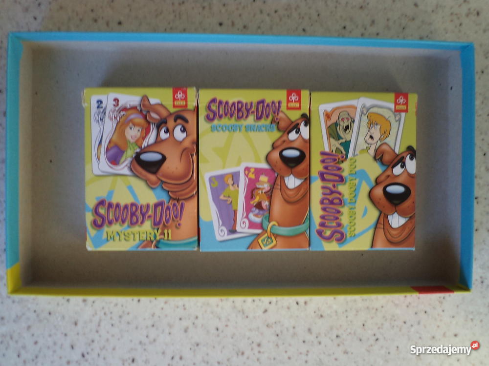 Scooby Doo 3 in 1 karty Poznań