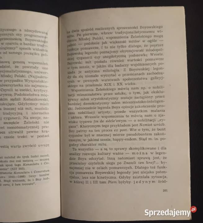 Roman Zimand Trzy studia o Boyu PIW 1961 r wielkopolskie Koźminek