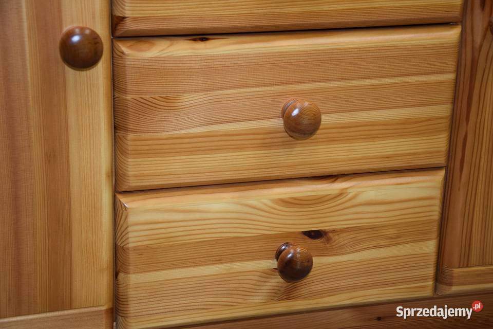 komoda z drewna sosnowego nowa sprzedam