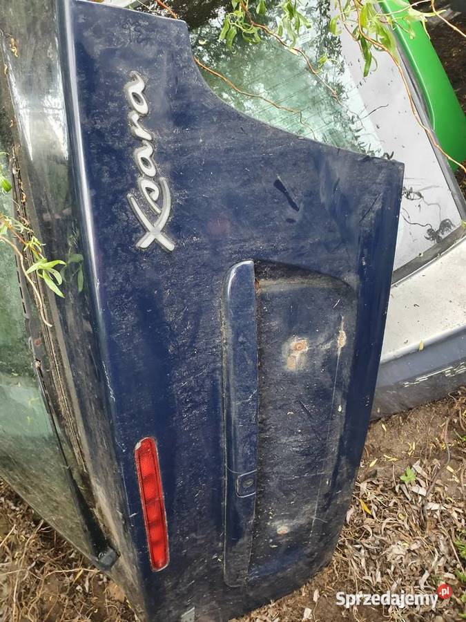 Klapa tylna pokrywa bagażnika Citroen Xsara 3d Kraków