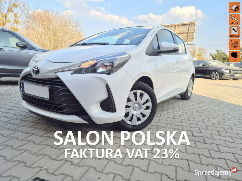 Toyota Yaris Salon Polska Bezwypadkowy Faktura Konstancin-Jeziorna