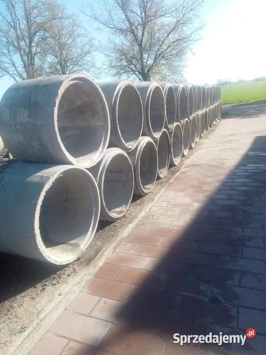 Kręgi i pokrywy betonowe 80x80 Kopanie Skrzydłowice