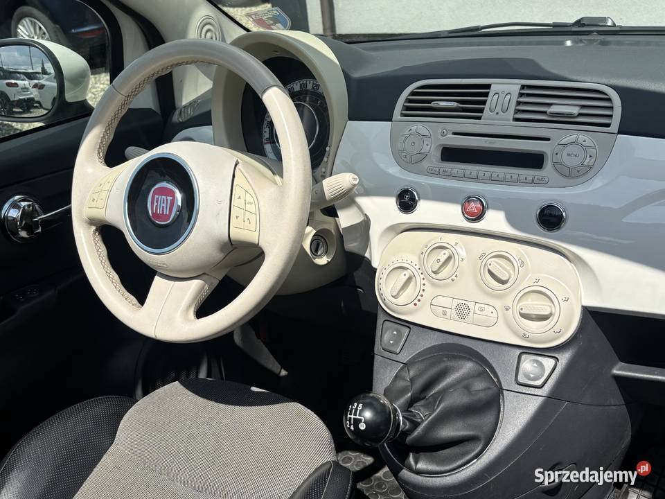 Fiat 500c światła do jazdy dziennej Paniówki