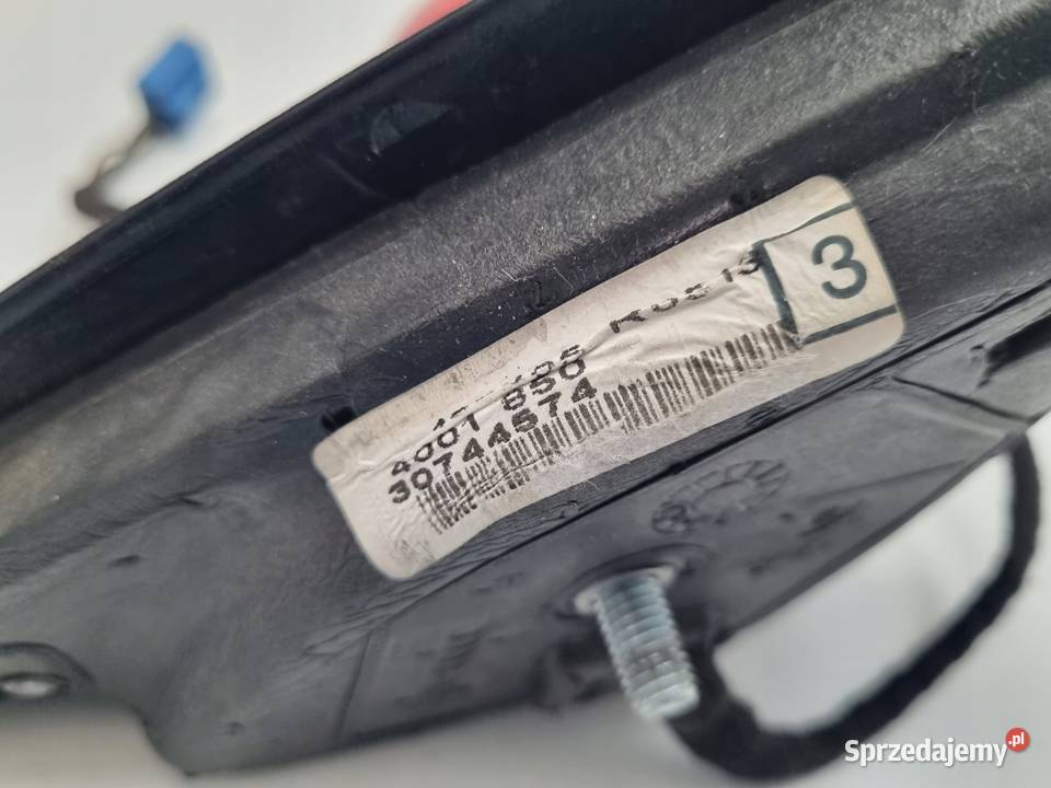 LUSTERKO Volvo S40 II V50 0407r PRAWE PASAŻERA 6 osobowe Rudka