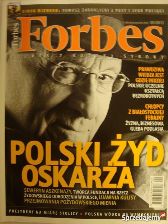FORBES 2013 09 SEWERYN ASZKENAZY Warszawa