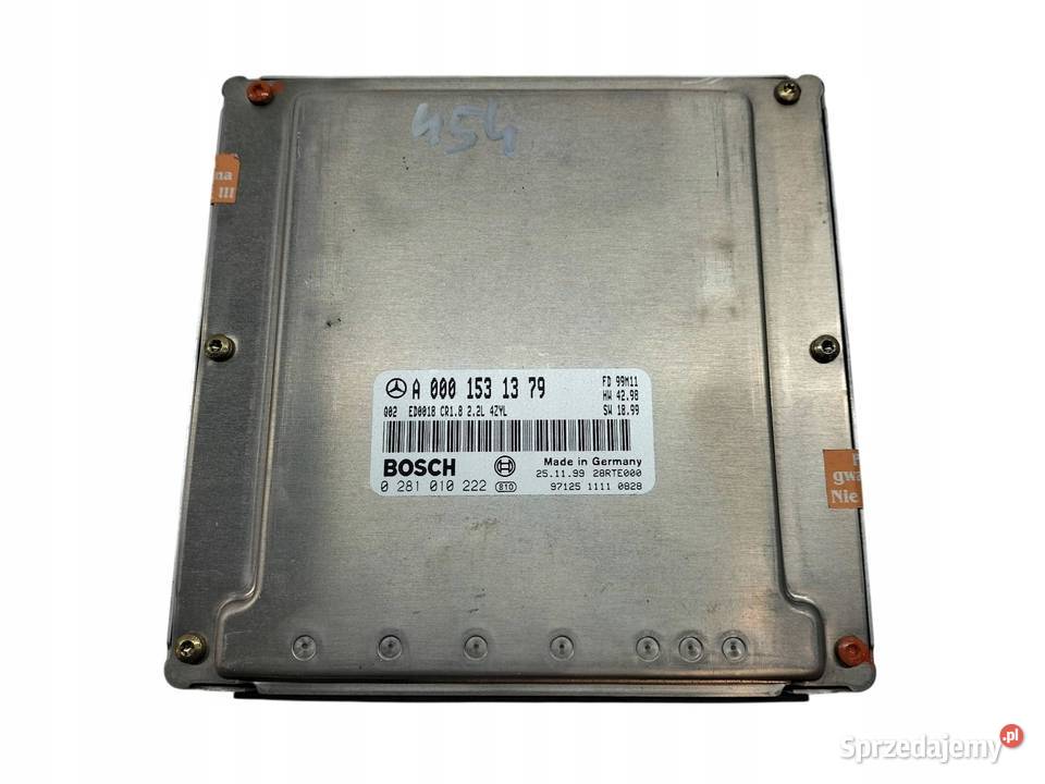 STEROWNIK SILNIKA A0001531379 0281010222 22 D Rok produkcji 1999