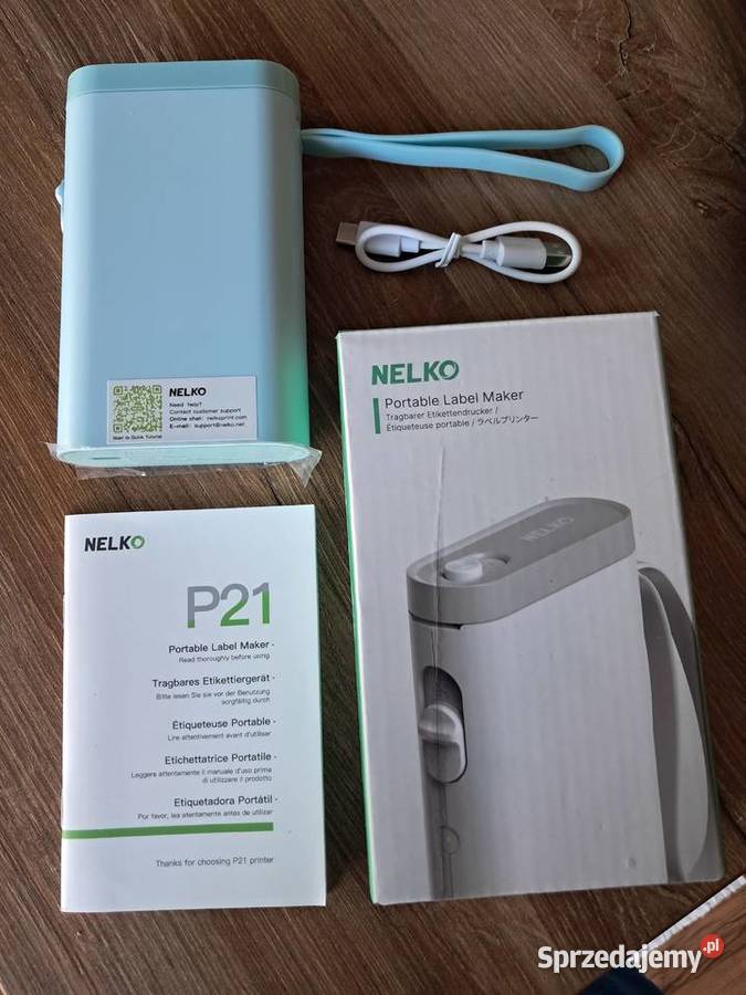 nowa przenośna drukarka etykiet nelko bluetooth Drukarki i skanery Sandomierz