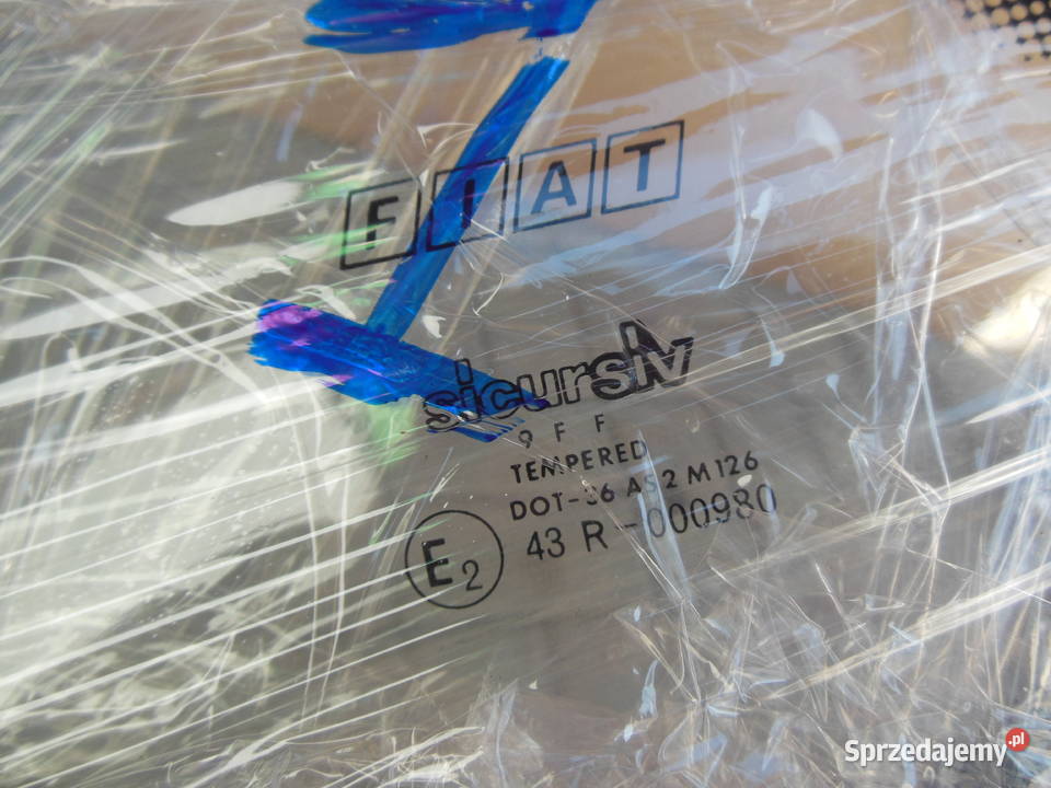 SZYBA FIAT TEMPRA LEWA TYLNA 7595851 Kozy