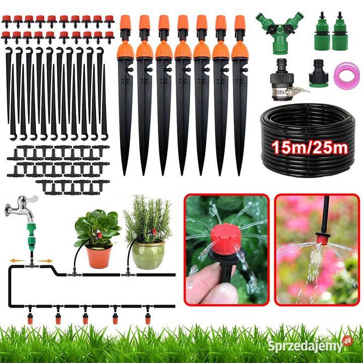 Zestaw do nawadniania kropelkowego system lubelskie Zamość