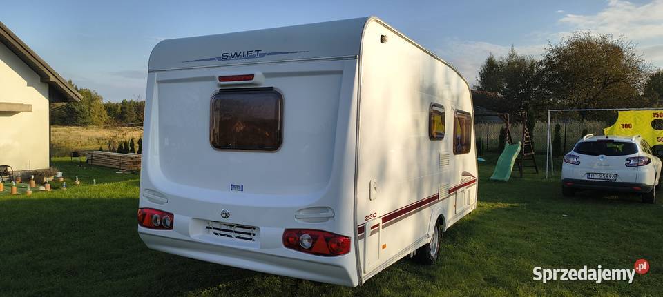 Przyczepa Kempingowa Swift z Prysznicem 2006r podkarpackie Jasło