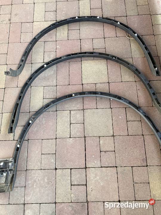 Vw Touareg II listwy na błotnik touareg listwy Kraków sprzedam