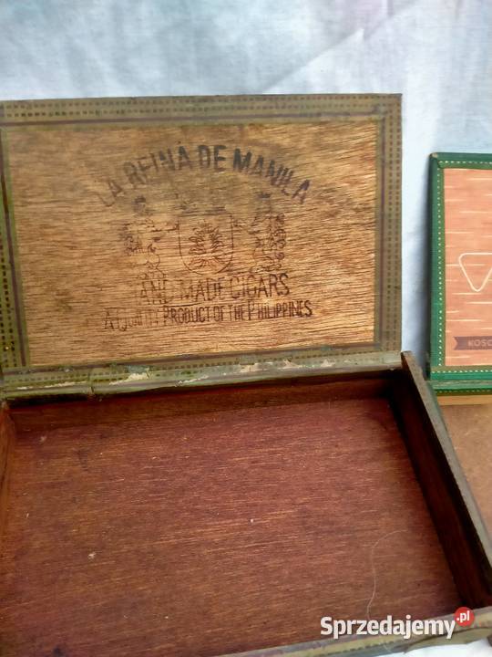 Przedwojenne pudełko cygarach Pińczów