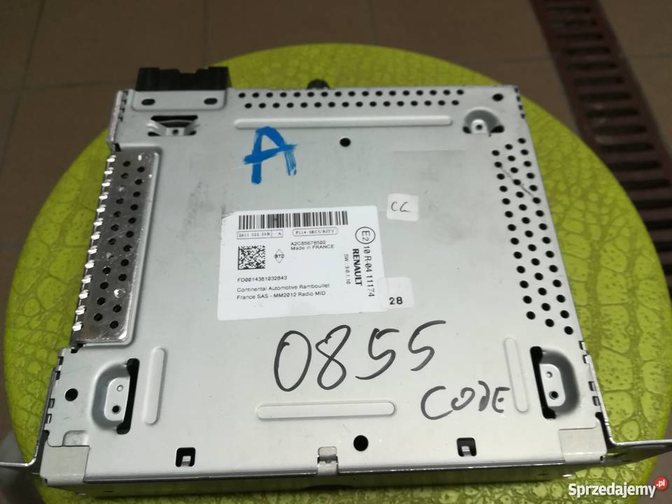 Sprzedam moduł radia Renault Clio IV Wyposażenie wnętrza Rybnik