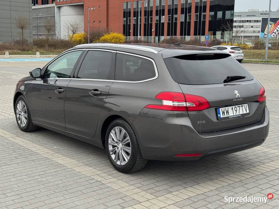 Peugeot 308 12 PureTech Allure Pack SS EAT8 ogranicznik prędkości Warszawa