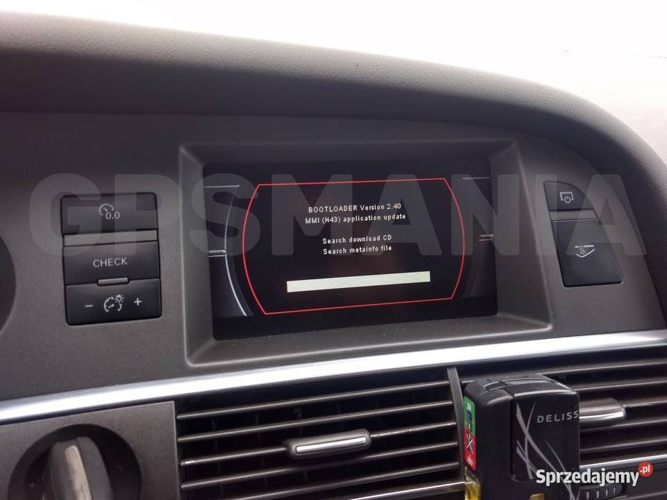 Audi MMI 2G bootloadr menu aktualizacja naprawa Łódź