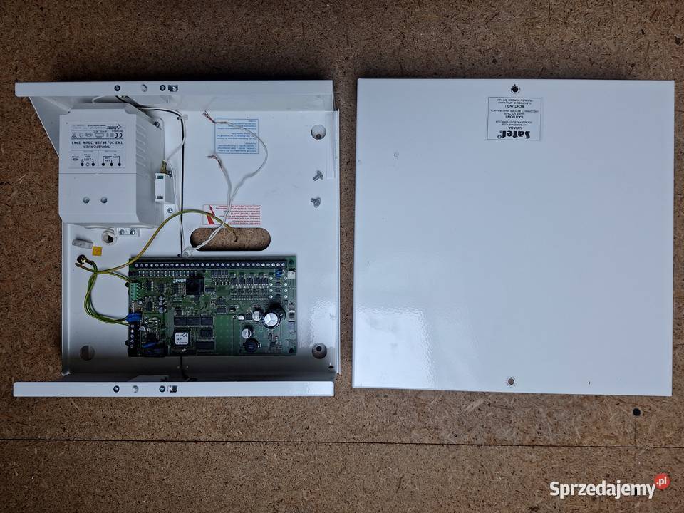 Centrala alarmowa ca10 z zasilaczem Biskupie-Kolonia